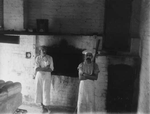 Interior view of Weatherill&rsquo;s bakehouse.