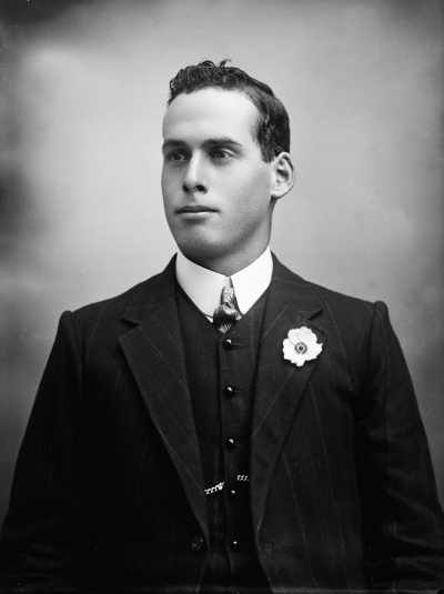 Studio portrait of a well dressed young man.