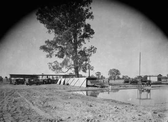 General view of Hume Pipe Co. plant in Benalla.