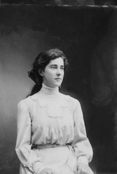 Sudio portrait of a young woman.