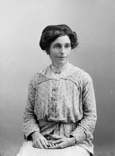 Half-length portrait of Mrs. Dick.