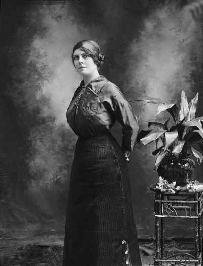 Studio portrait of Miss McGee.