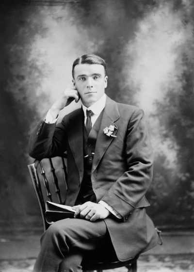 Studio portrait of a well dressed young man.