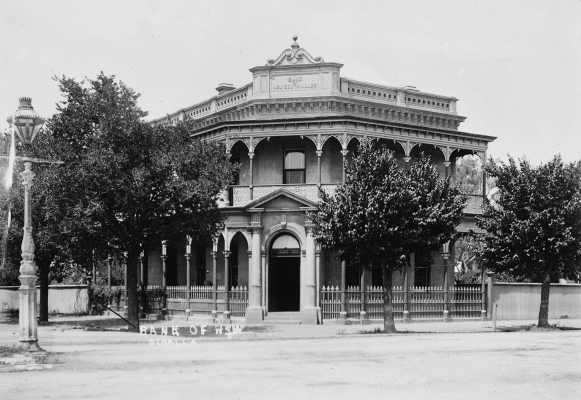 The Bank of New South Wales building in Benalla.