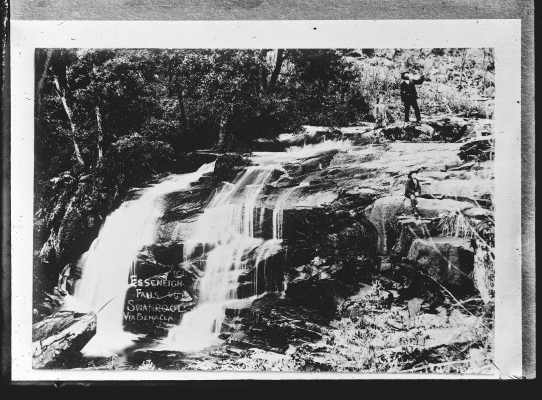 Essenhigh  Waterfall at Swanpool, south of Benalla.