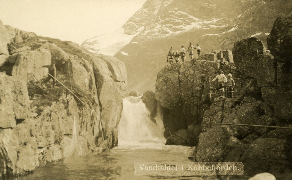 Waterfall at Kobbe Fjord