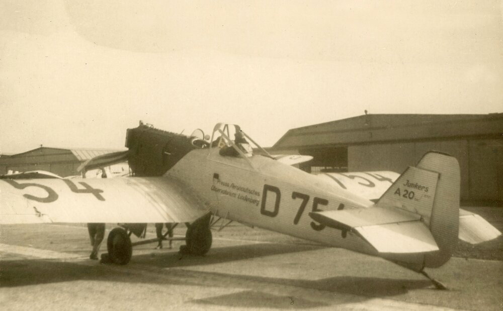 Junkers A20 aircraft