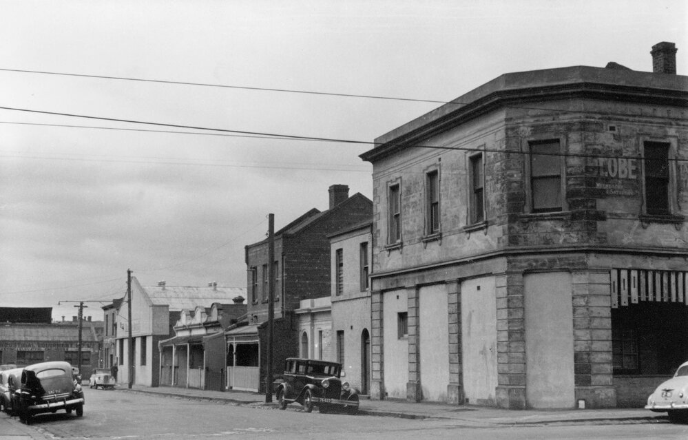 Houses in Hanover Street, Fitzroy, Melbourne.
