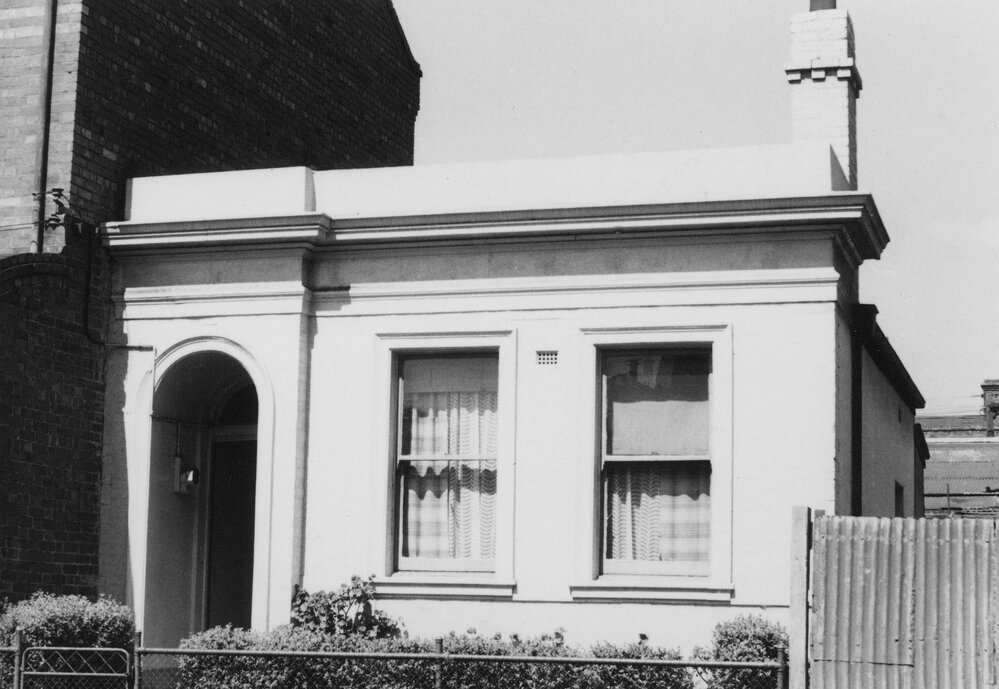 A house in Hanover Street, Fitzroy, Melbourne.
