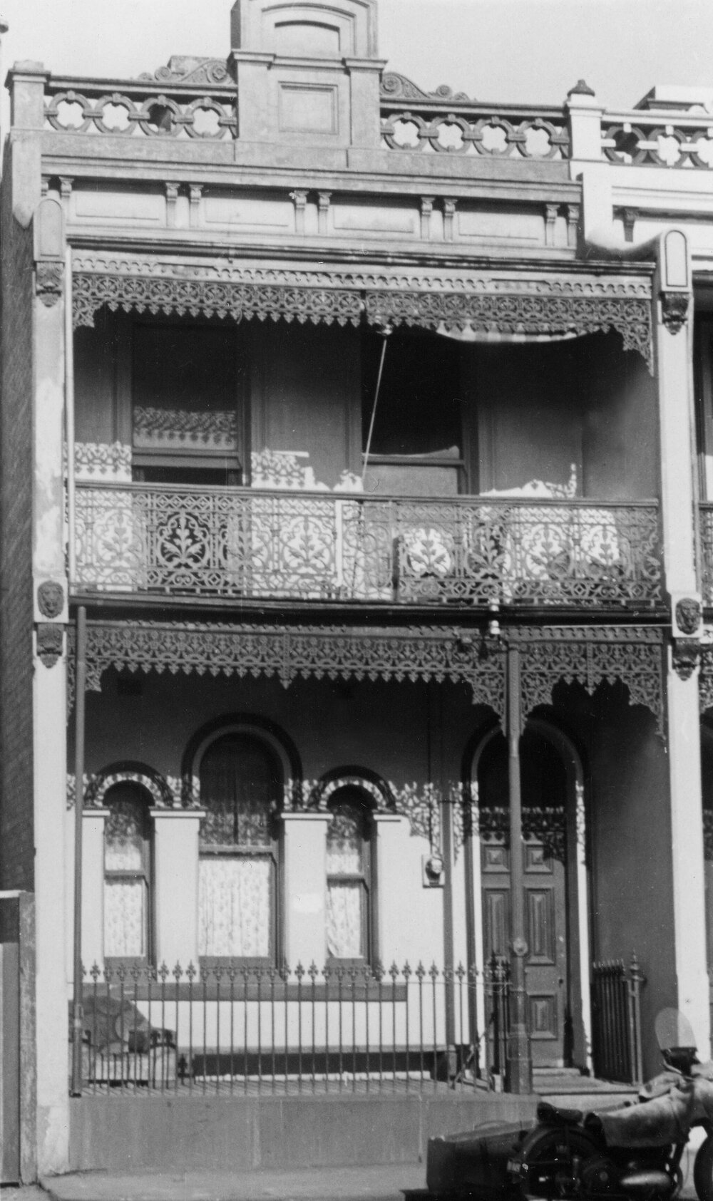 A house in King William Street, Fitzroy, Melbourne.