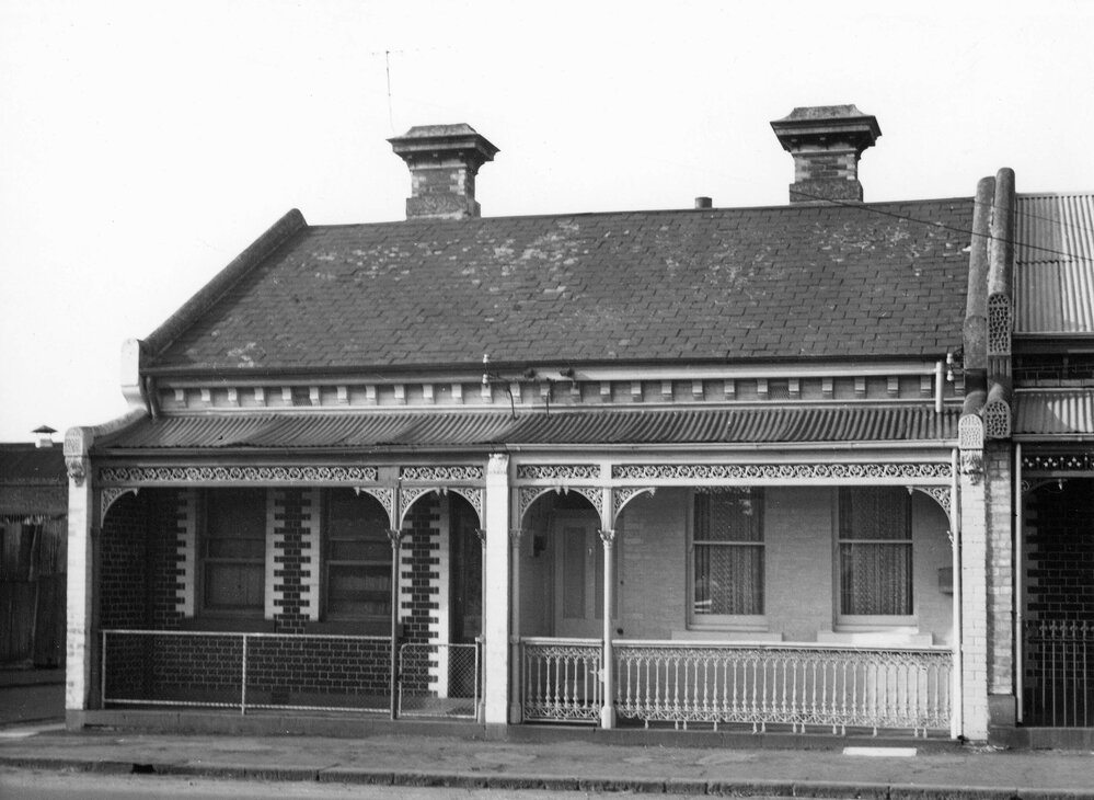 Houses in Moor Street, Fitzroy, Melbourne.
