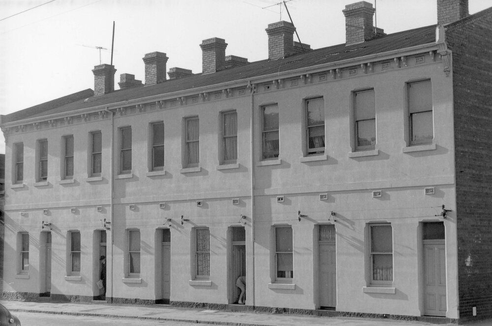 Housing in Moor Street, Fitzroy, Melbourne.