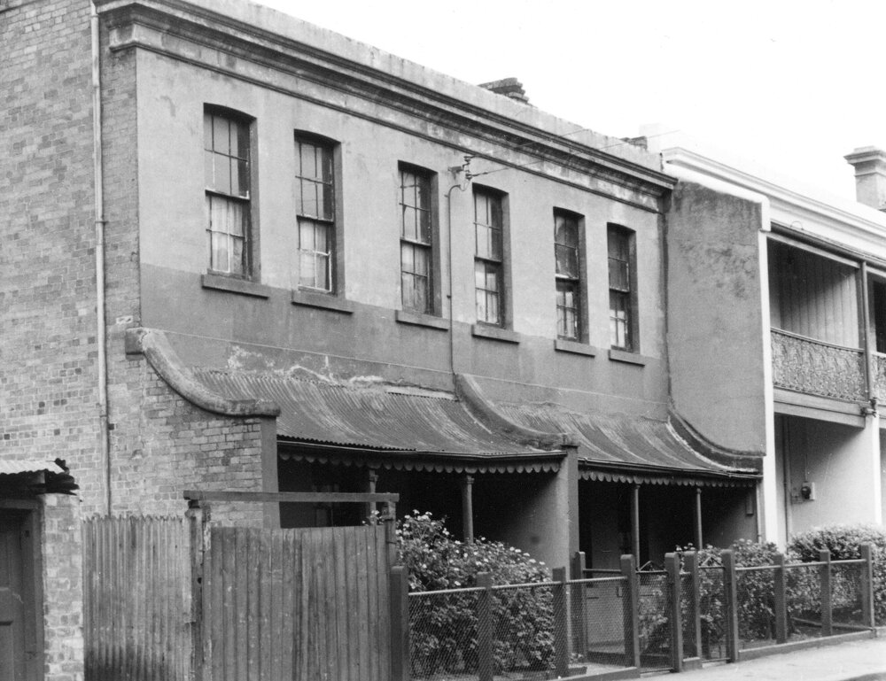 Houses in Fitzroy Street, Fitzroy, Melbourne.