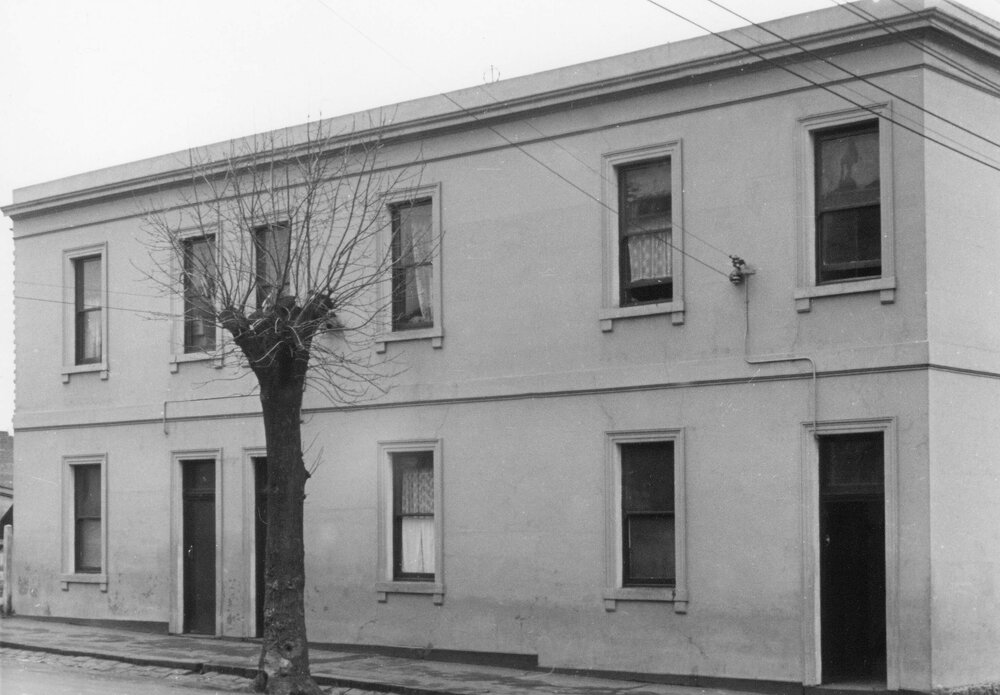 Housing in King William Street, Fitzroy, Melbourne.