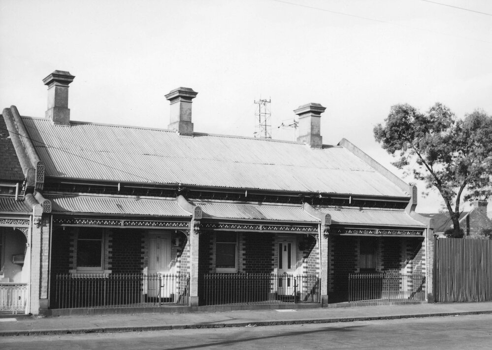 Housing in Moor Street, Fitzroy, Melbourne.