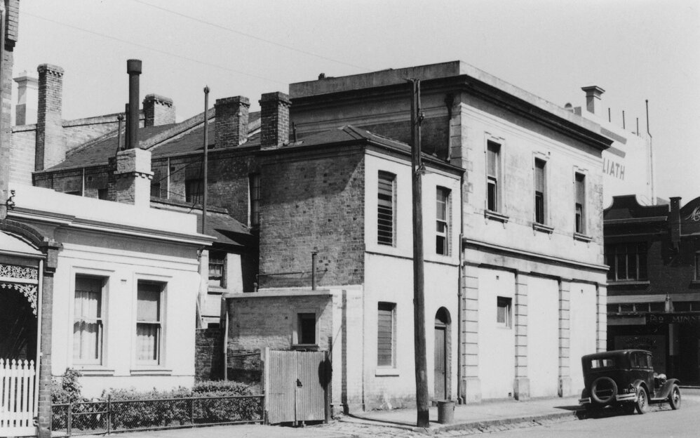 Buildings in Hanover Street, Fitzroy, Melbourne.