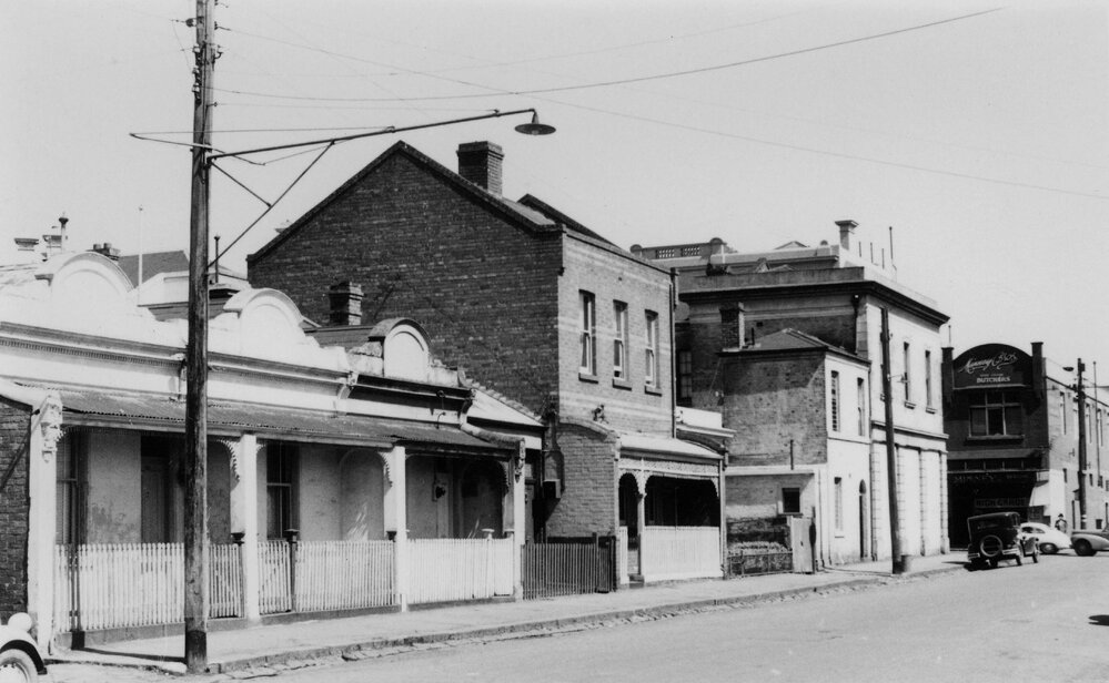 Houses in Hanover Street, Fitzroy, Melbourne.