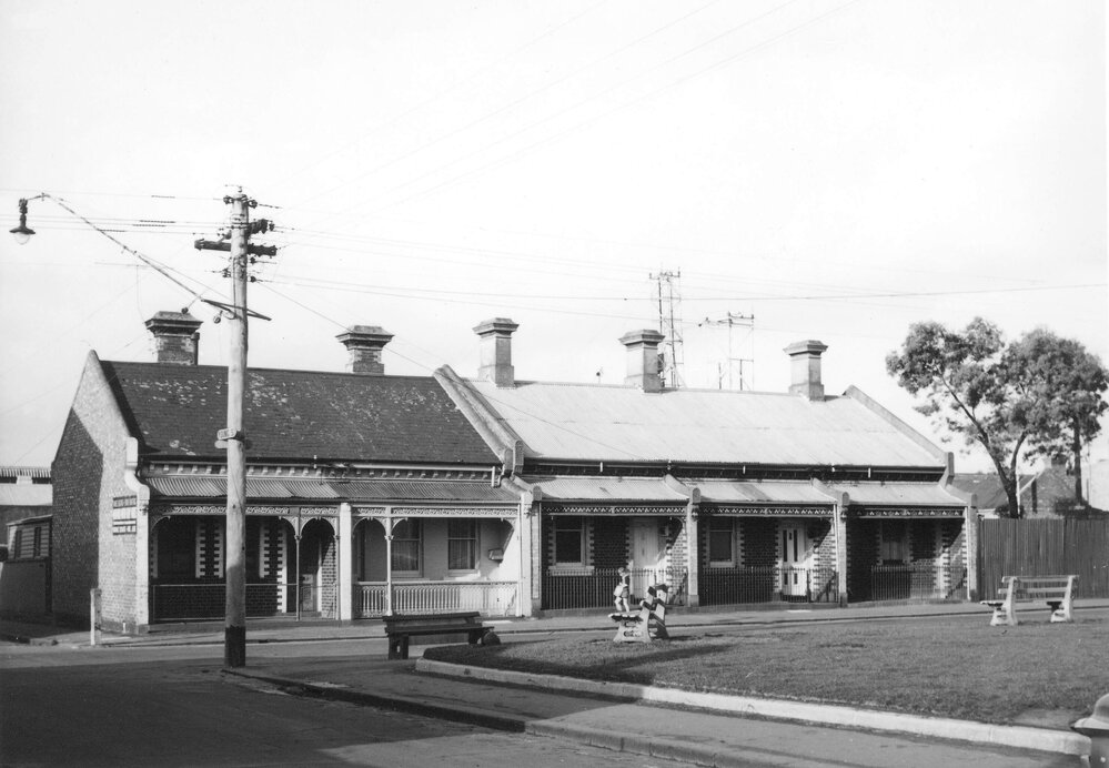 Houses in Moor Street, Fitzroy, Melbourne.