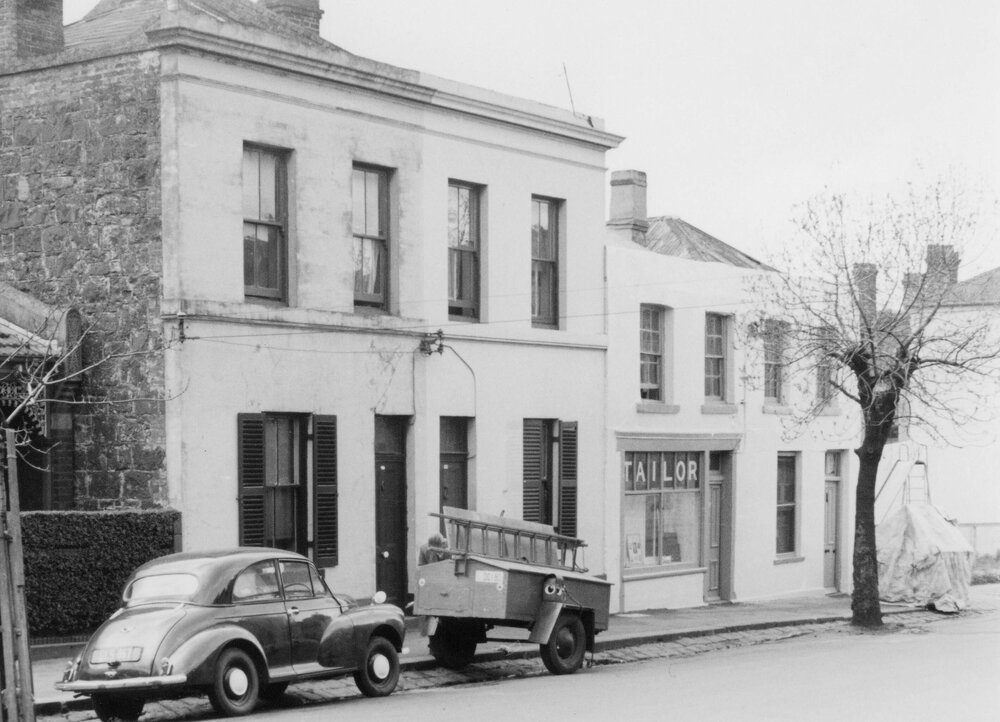 Housing in King William Street, Fitzroy, Melbourne.