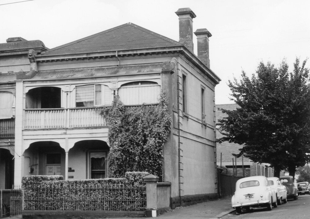 A house in Nicholson Street, Fitzroy, Melbourne.