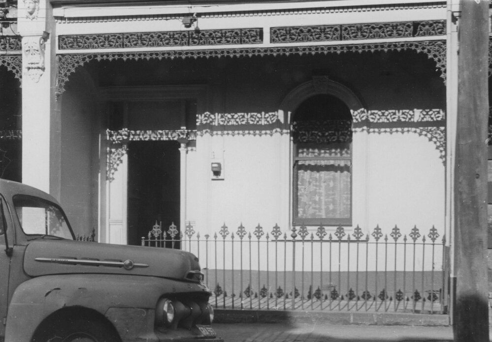 A house in King William Street, Fitzroy, Melbourne.