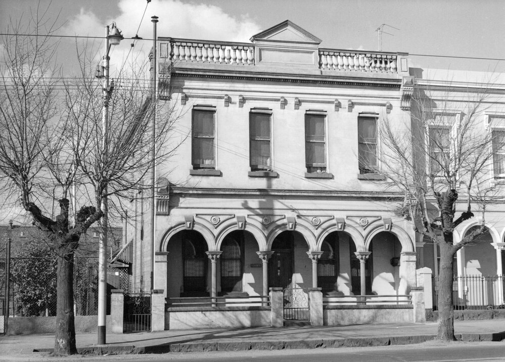 A house in Nicholson Street, Fitzroy, Melbourne.