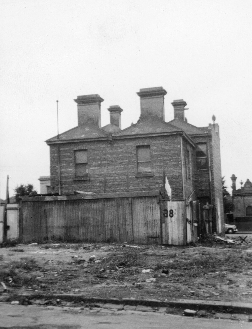 Housing in Hanover Street, Fitzroy, Melbourne.