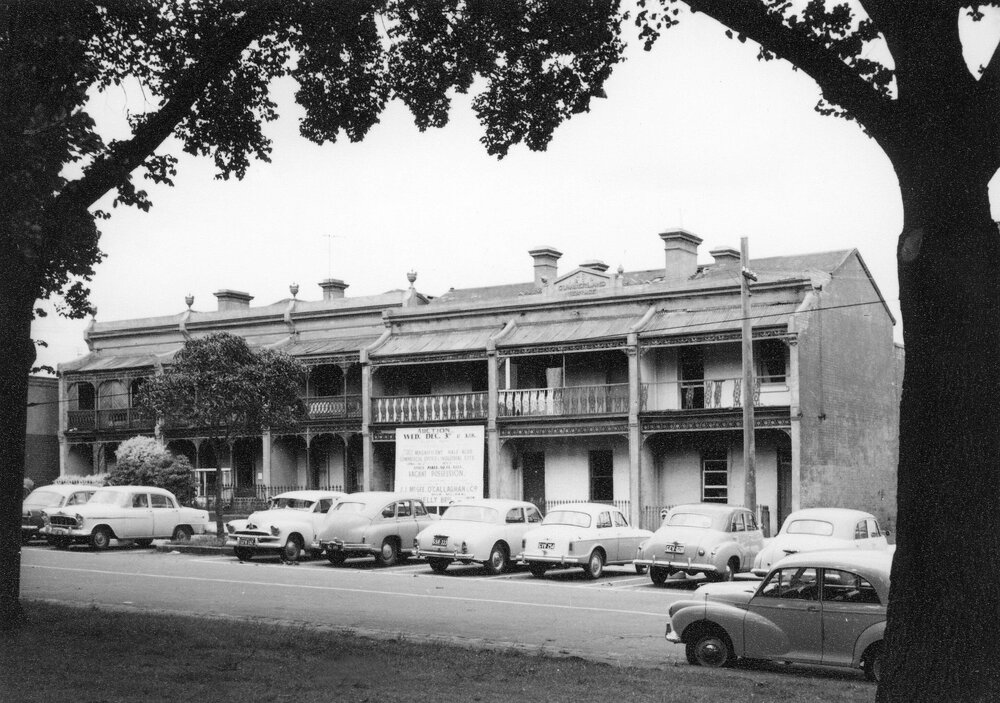 Houses in Leicester Street, Fitzroy, Melbourne.