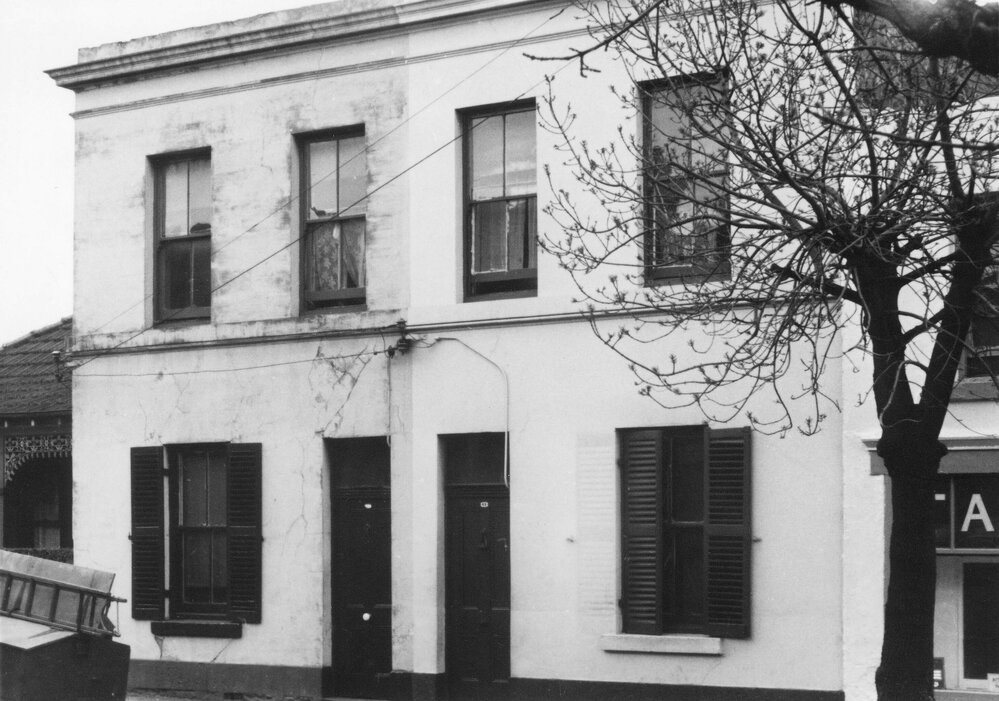 Housing in King William Street, Fitzroy, Melbourne.