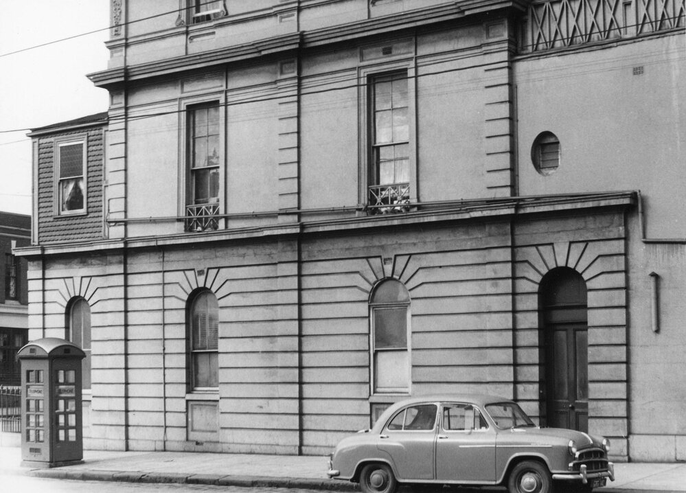 A building on the corner of Brunswick Street and Gertrude Street, Fitzroy, Melbourne.