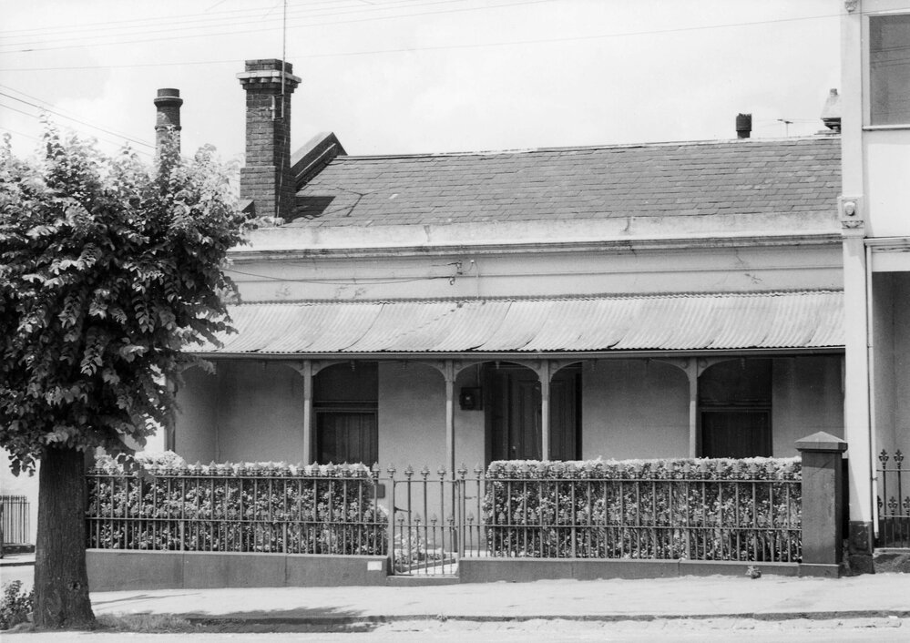 A house in Nicholson Street, Fitzroy, Melbourne.