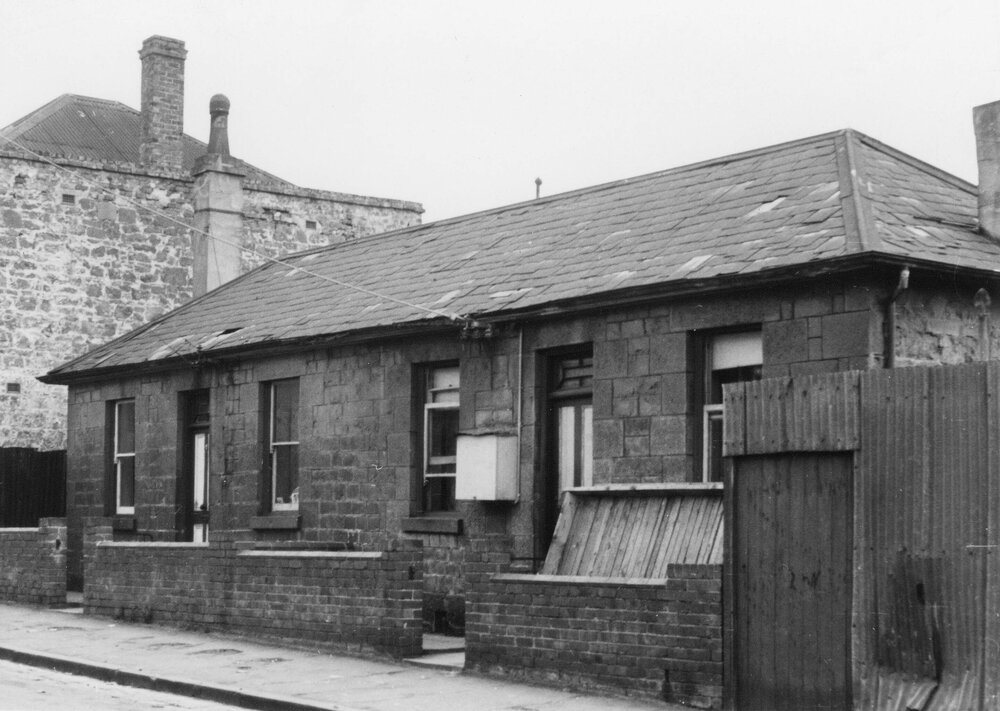 Houses in Fitzroy Street, Fitzroy, Melbourne.