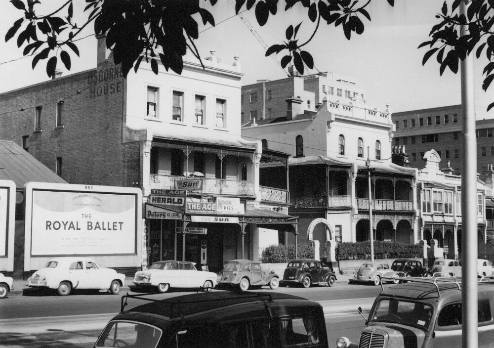 Osborne House in Nicholson Street, Fitzroy, Melbourne.