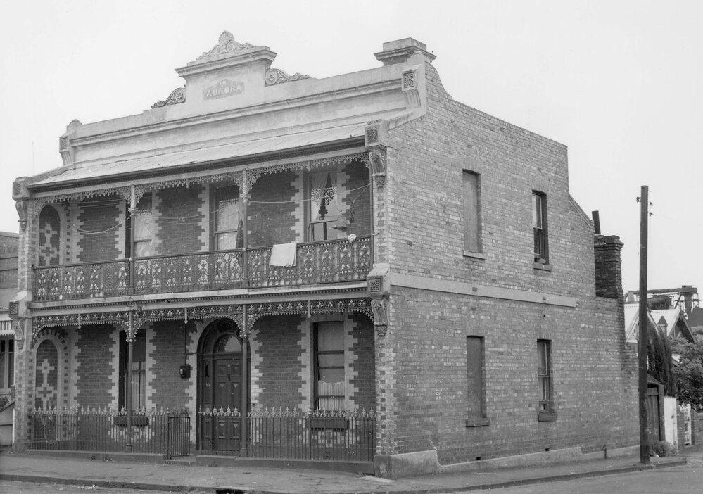 A house in George Street, Fitzroy, Melbourne.