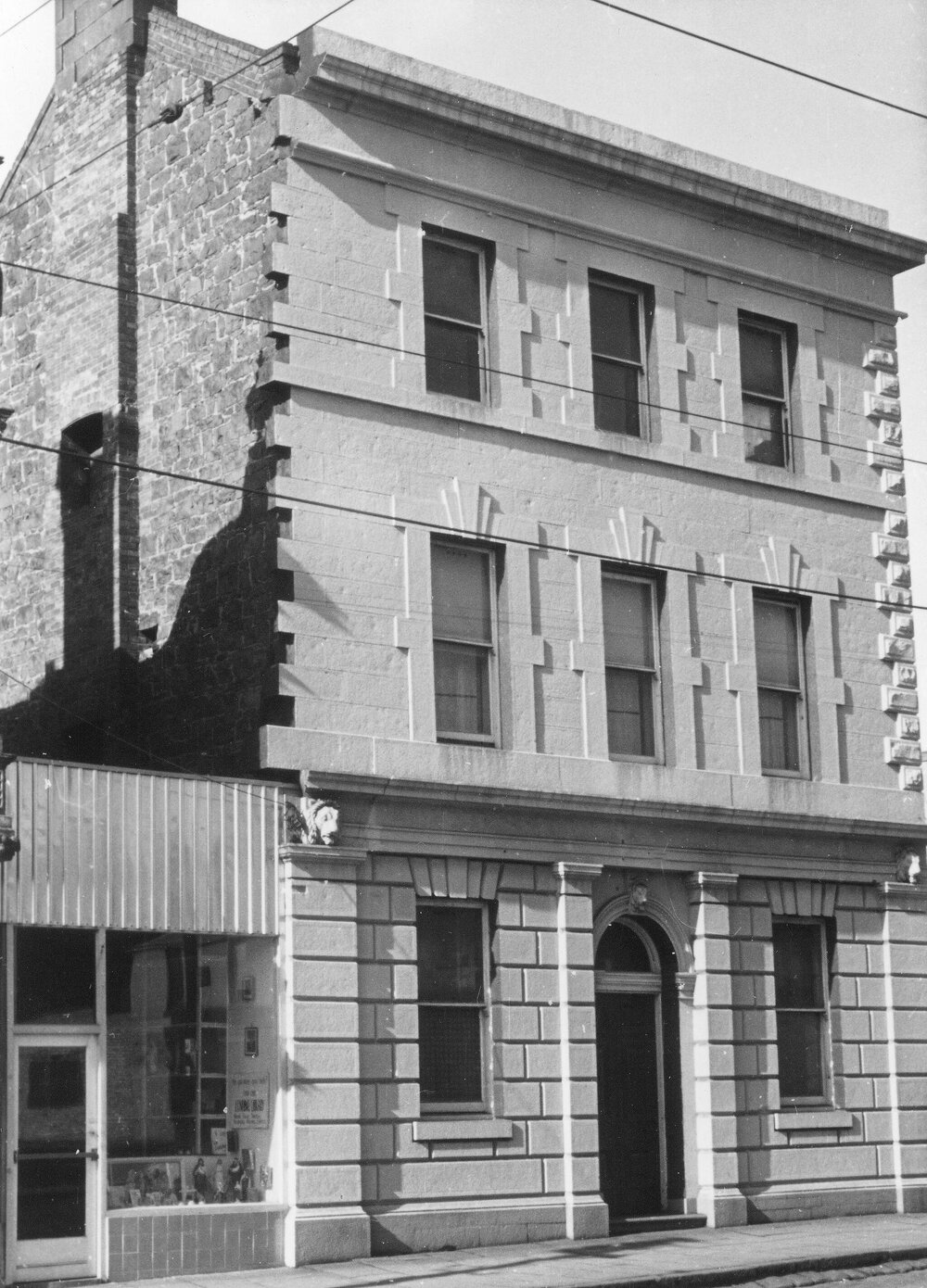 A house in Brunswick Street, Fitzroy, Melbourne.