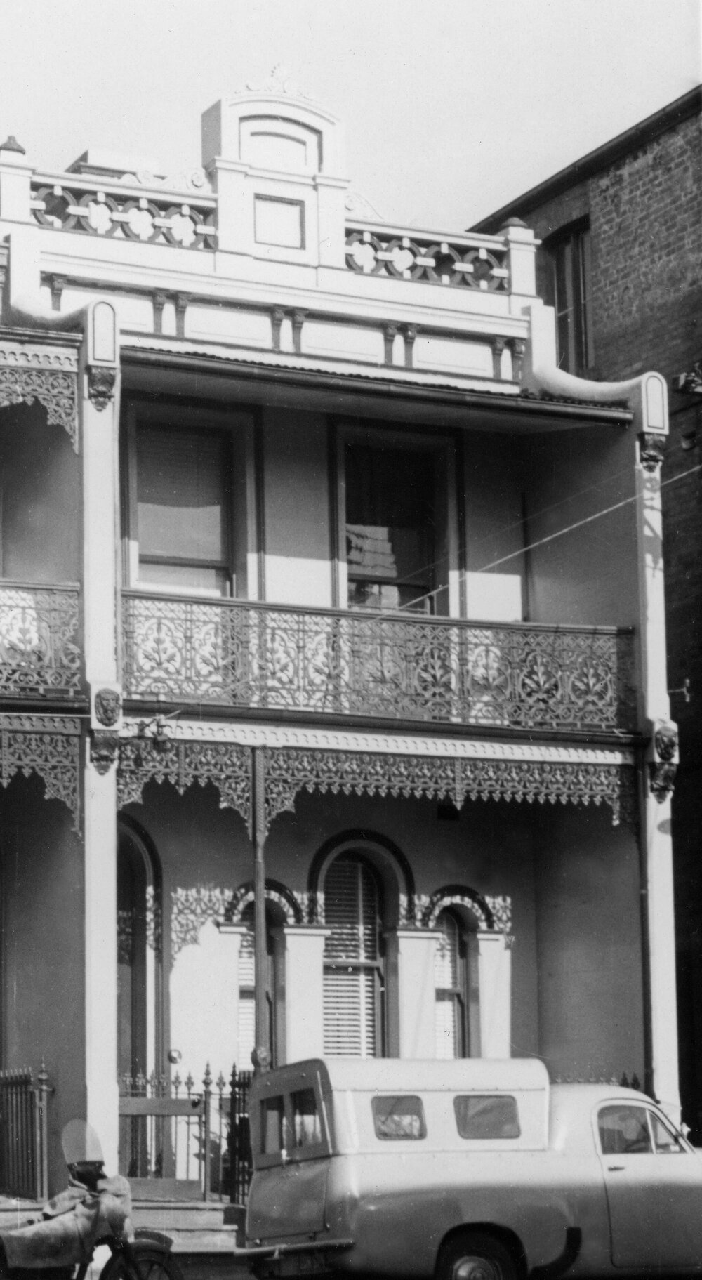 A house in King William Street, Fitzroy, Melbourne.