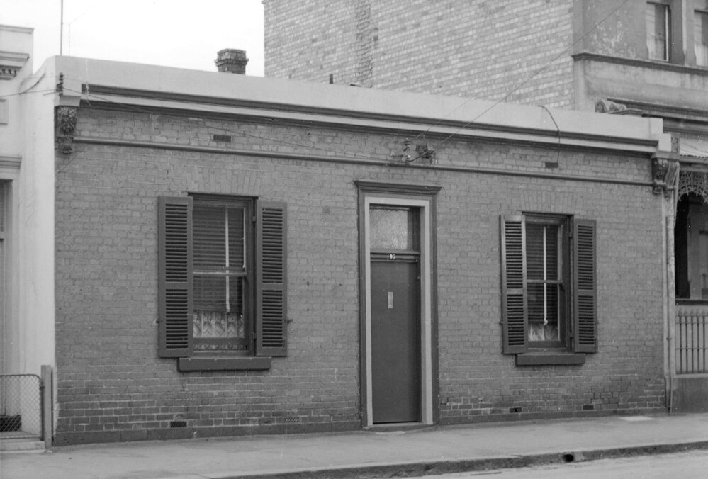 A house in Moor Street, Fitzroy, Melbourne.