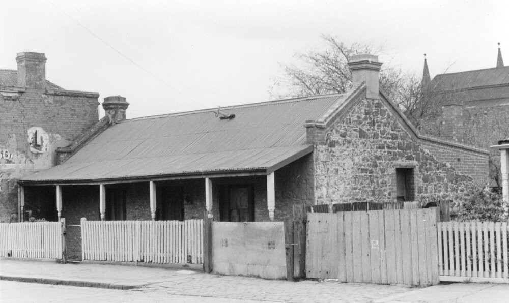A house in Fitzroy Street, Fitzroy, Melbourne.