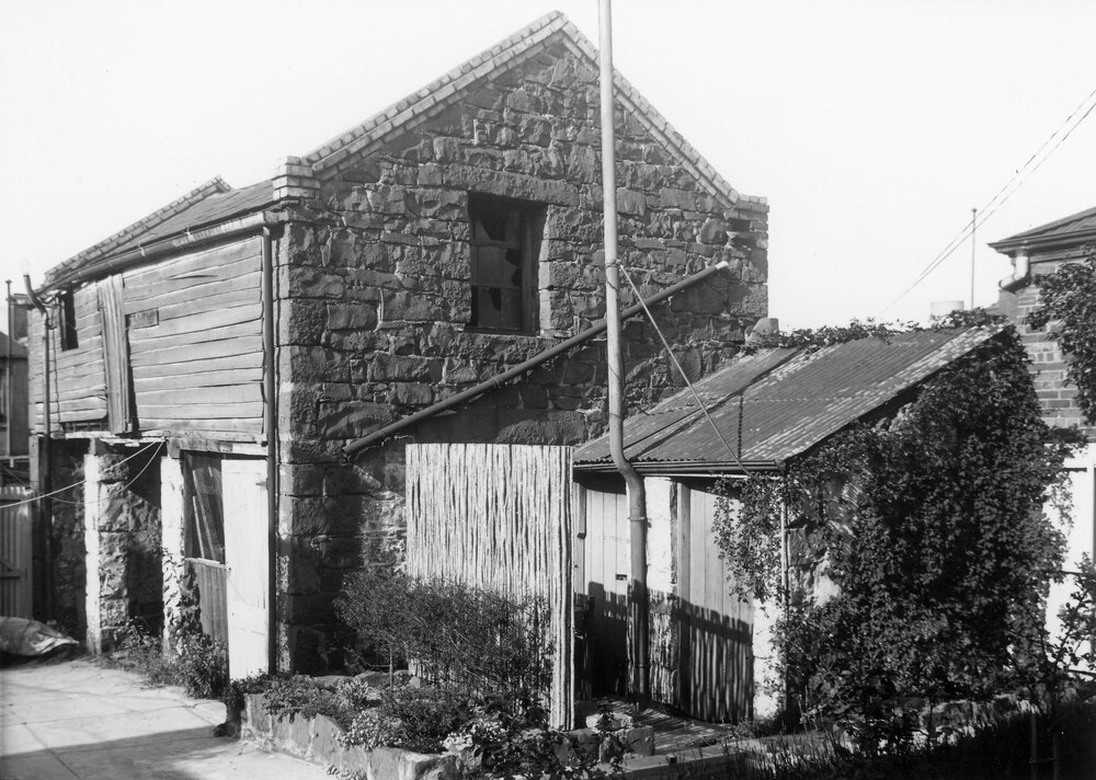 Stables at 35 Hanover Street Fitzroy, Melbourne - the home of John L.  O'Brien.