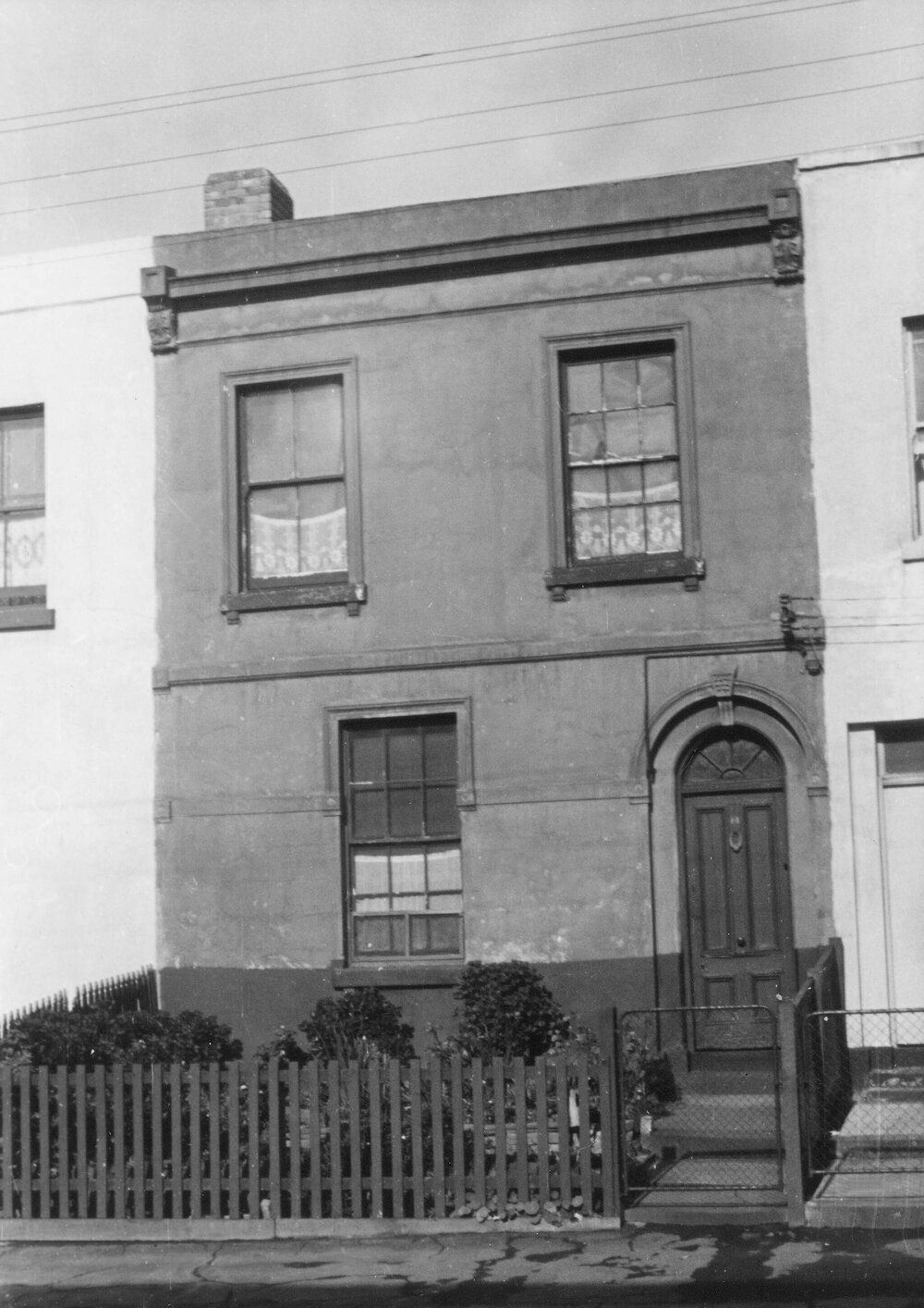 A house in King William Street, Fitzroy, Melbourne.