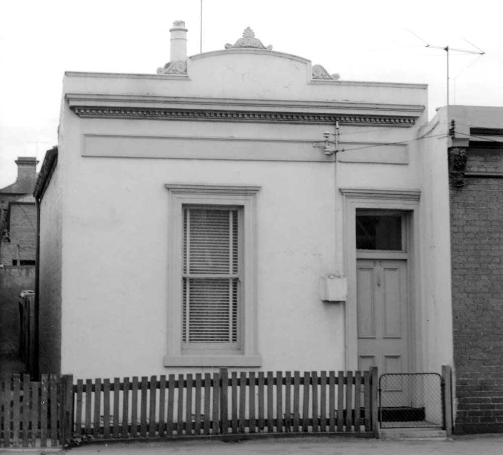 A house in Moor Street, Fitzroy, Melbourne.