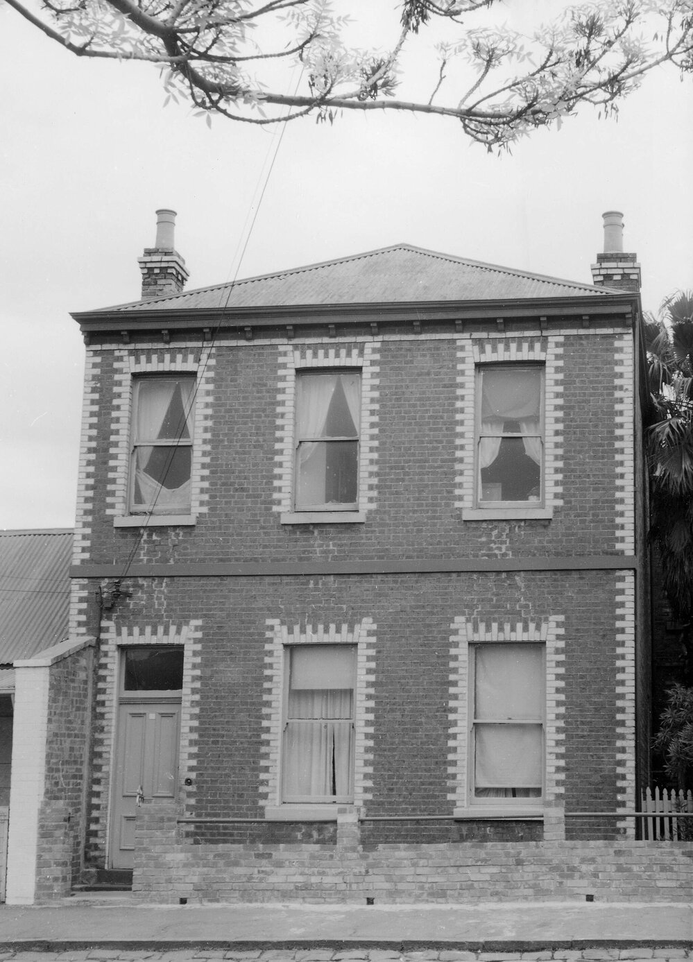 A house in Bell Street, Fitzroy, Melbourne.
