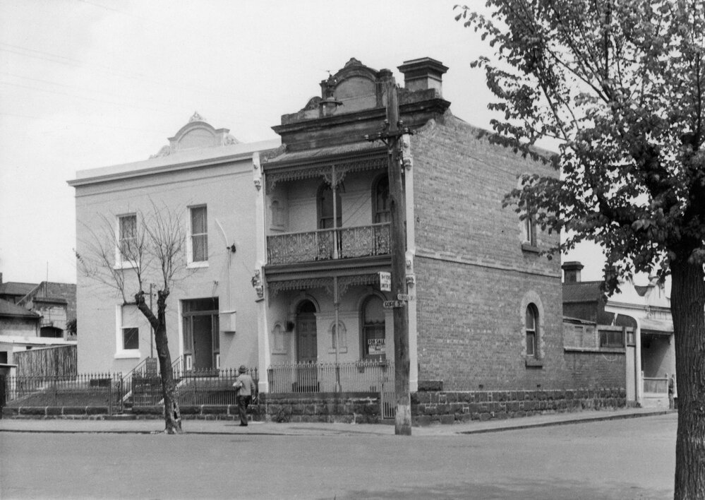 Housing in Gore Street, Fitzroy, Melbourne.
