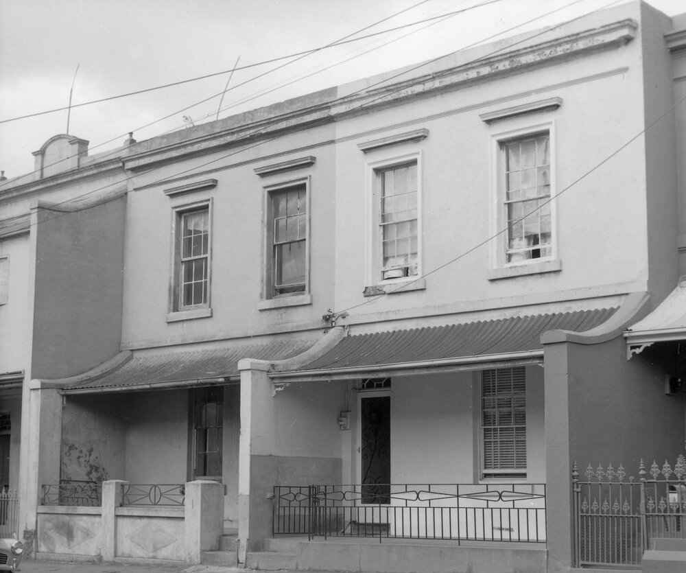 Housing in Moor Street, Fitzroy, Melbourne.