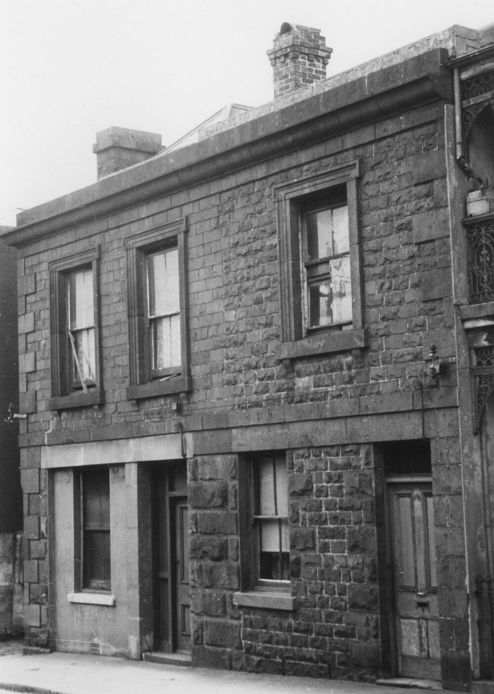 Houses in Fitzroy Street, Fitzroy, Melbourne.