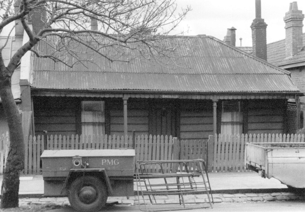 A house in King William Street, Fitzroy, Melbourne.