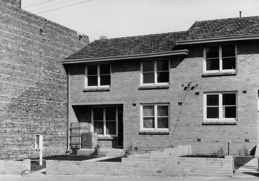Housing in Hanover Street, Fitzroy, Melbourne,