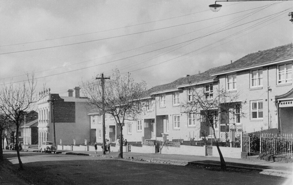 Housing in Hanover Street, Fitzroy, Melbourne.