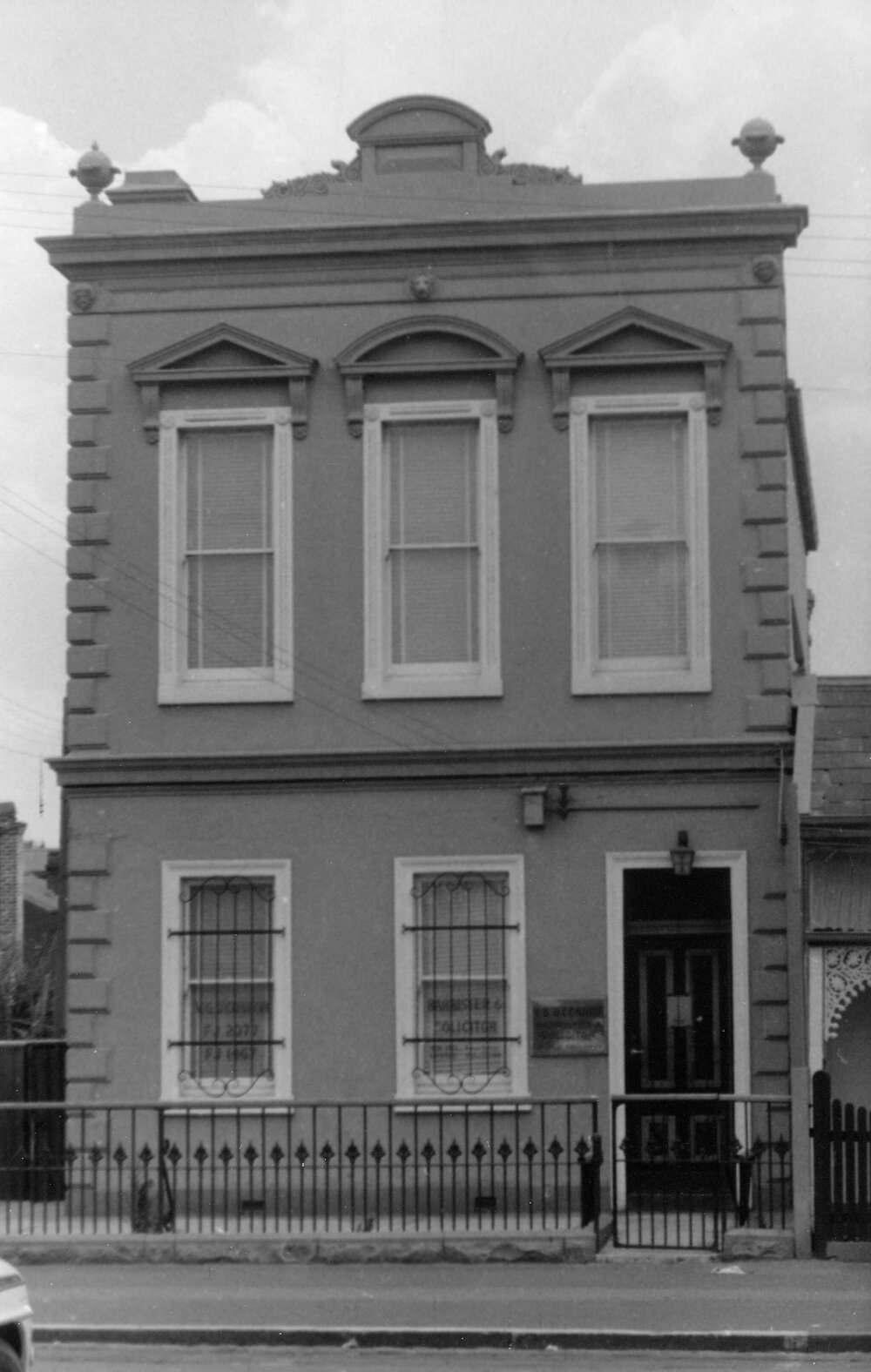 A two storey building in Faraday Street, Carlton, Victoria.