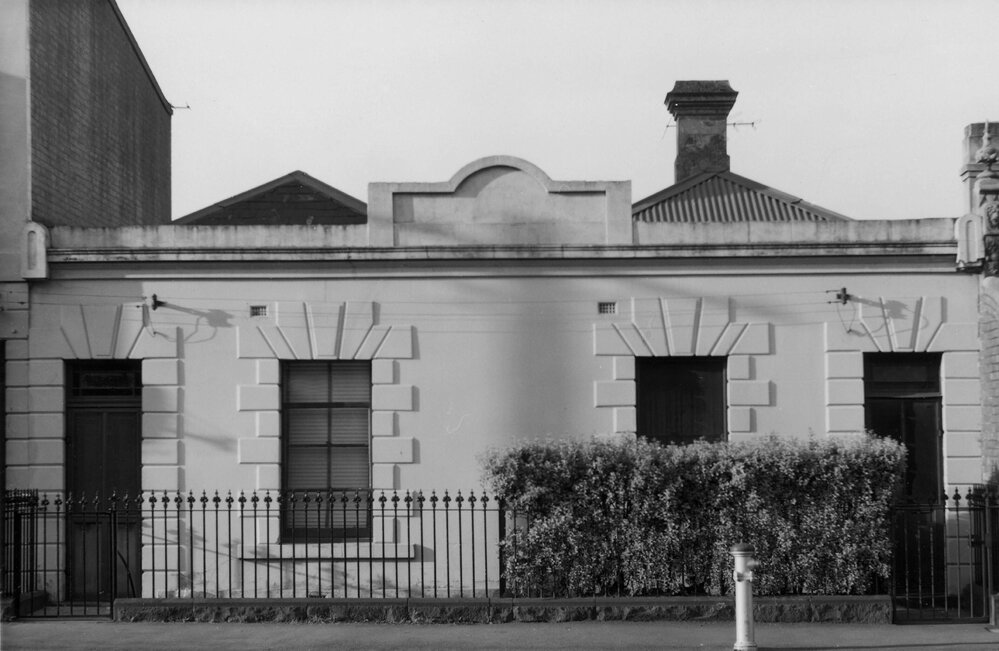 Two dwellings in Carlton Street, Carlton, Victoria.